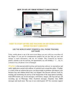 Cell Phone Spy Reviews